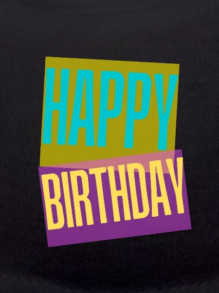 Happy Birthday