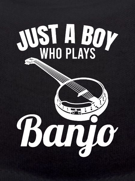 Small banjo player