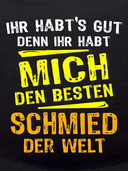 Schmied Geschenk