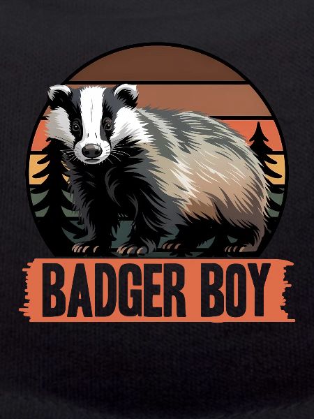 Funny Animal Badger