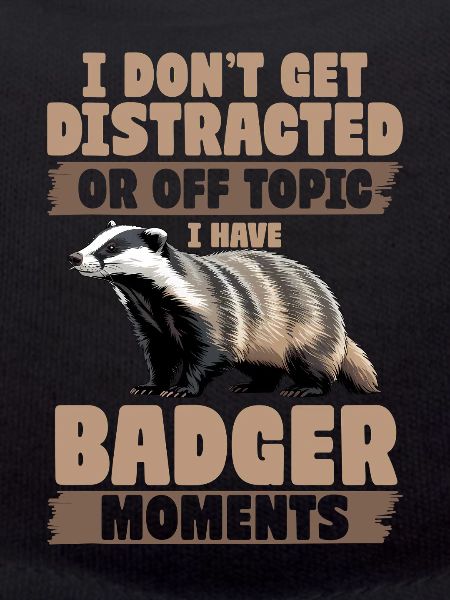 Funny Animal Badger