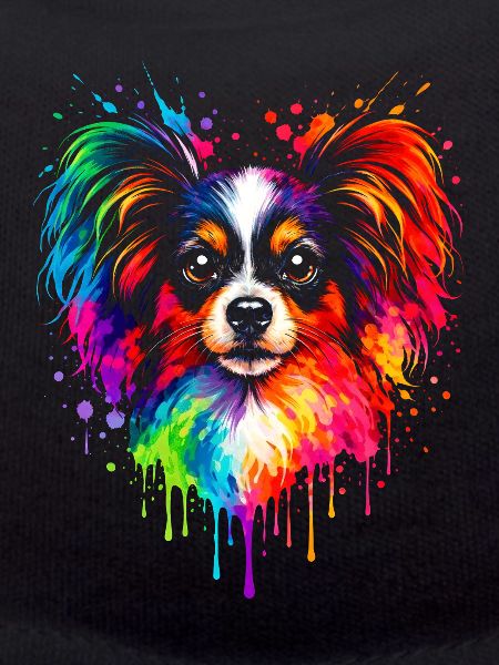 Papillon | Zwergspaniel Pop Art
