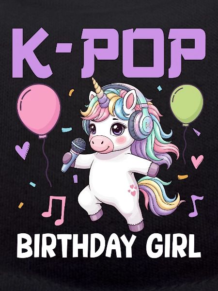 Fille d’anniversaire de K Pop