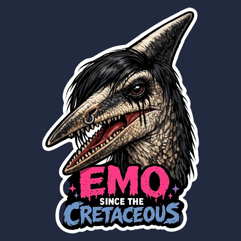 Emo-dinosaurier, Trauriger Dino, Emotionaler