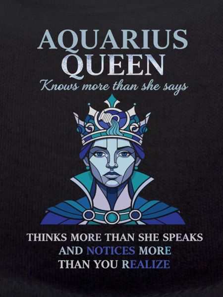 Aquarius Queen Zodiac Aquarius