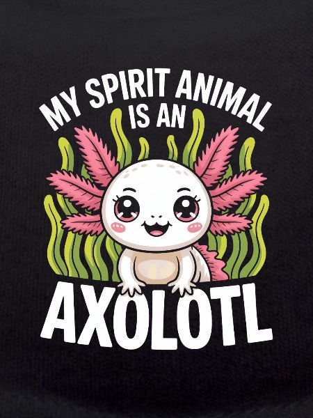 Axolotl Geisttier-Design