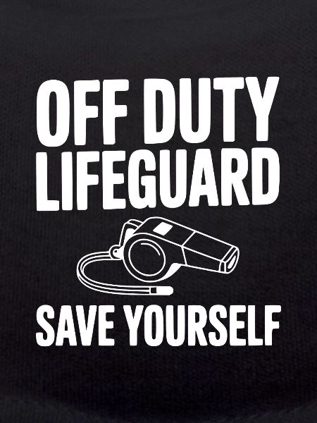 Off Duty Lifeguard Save Yourself