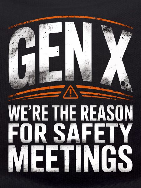 Gen X Security Meetings Saying
