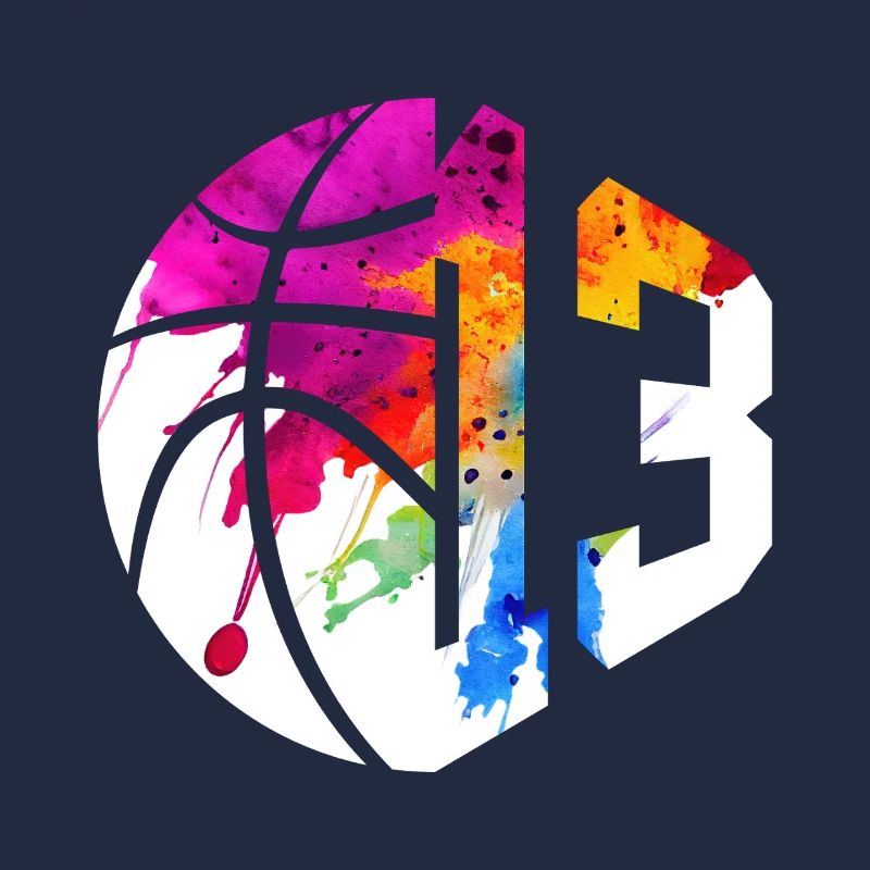 NON. 13 NUMÉRO 13 BASKET 13E ANNIVERSAIRE