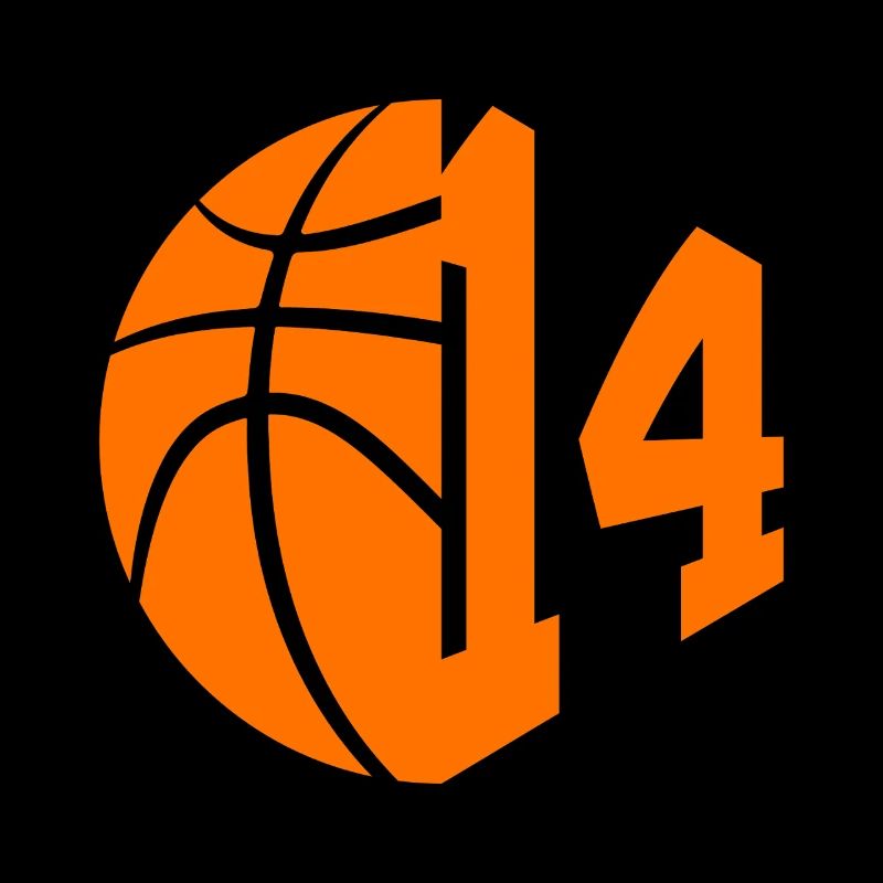 NUMMER 14 BASKETBALL 14. GEBURTSTAG