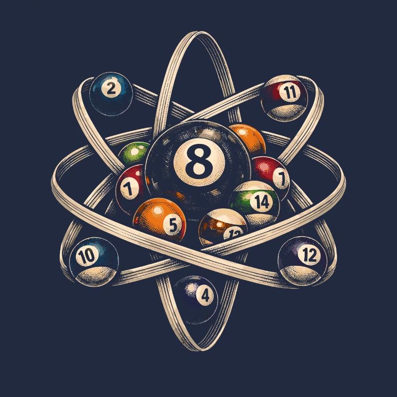 8-Ball Billard Physik