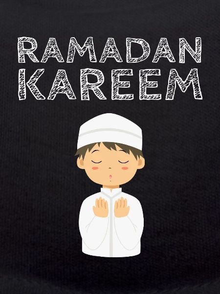 Ramadan Kareem Prayer Kid