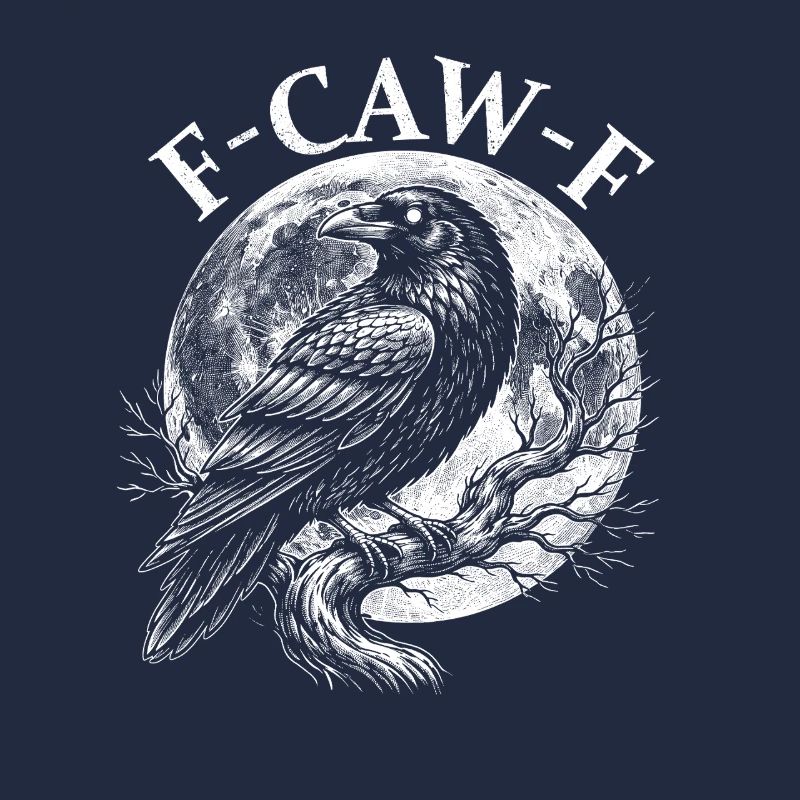 FCawF Grumpy Crow Sarkasmus Vogel Wortspiel Humor