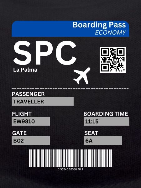 Flugticket La Palma Urlaub Kanaren Idee 