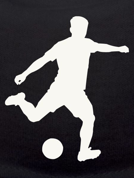 Foosball silhouette in motion