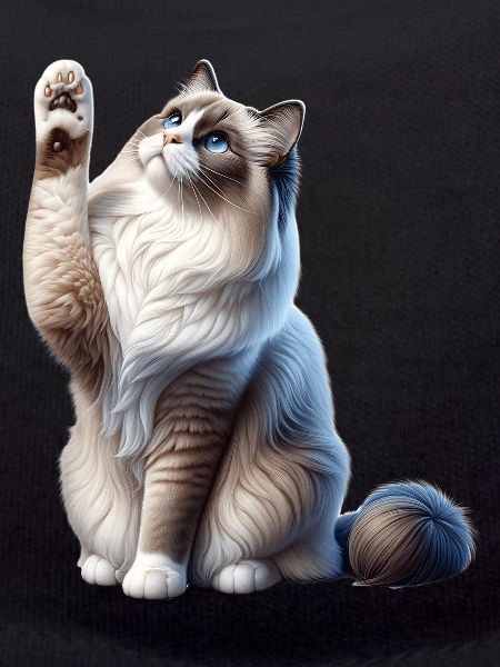 Ragdoll Katze Ragdoll Cat