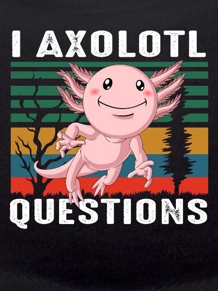Axolotl Animal Lover Gift Art