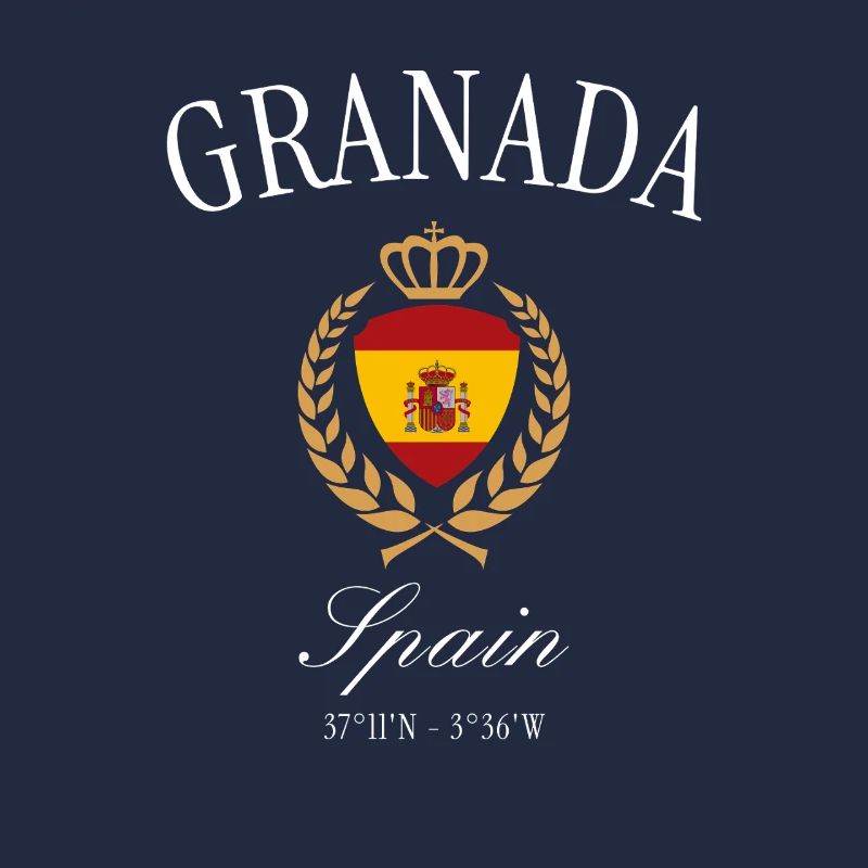 Granada Spanien Wappen Krone – Reise Souvenir