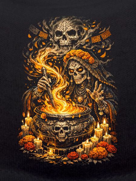Dia de los Muertos Witch