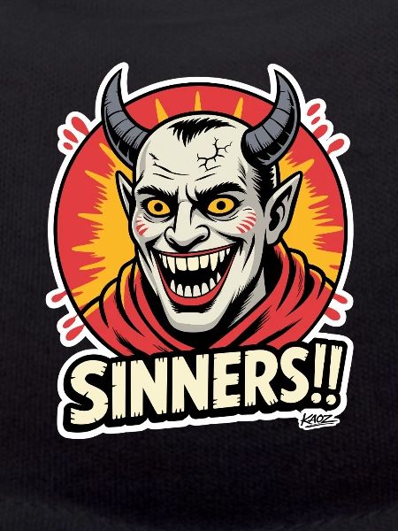 Demonic Grin Sinners Graphic