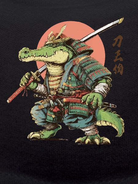 Gator Samurai Warrior