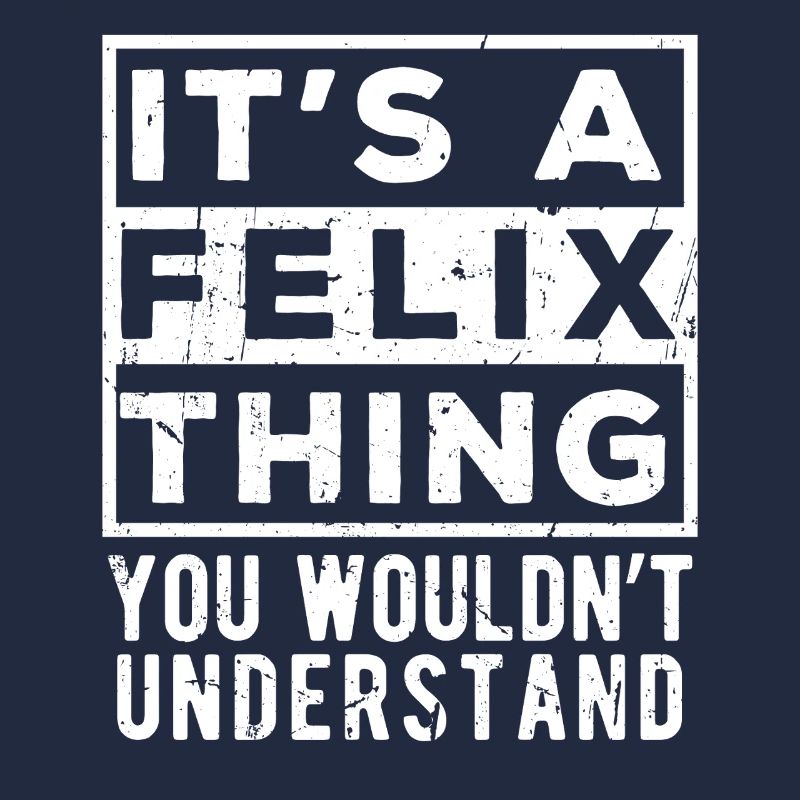 C’est une chose de Felix que tu ne comprendrais pas