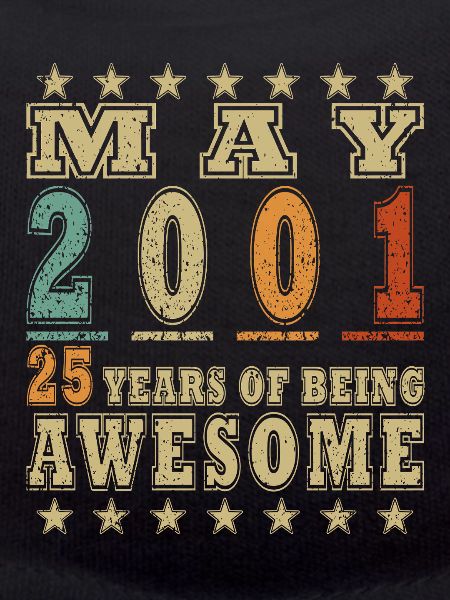 Mai 2001 : 25 ans d’Awesome