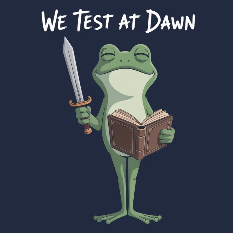 Dawn Test Froschritter