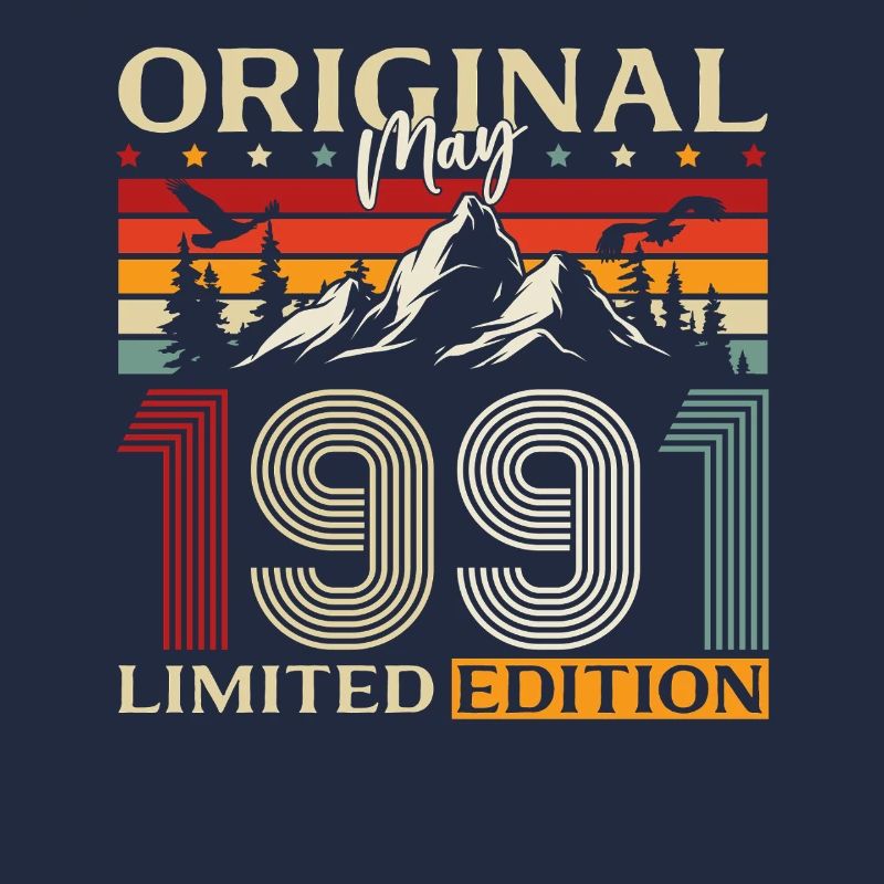 35th Birthday Gift Original May 1991