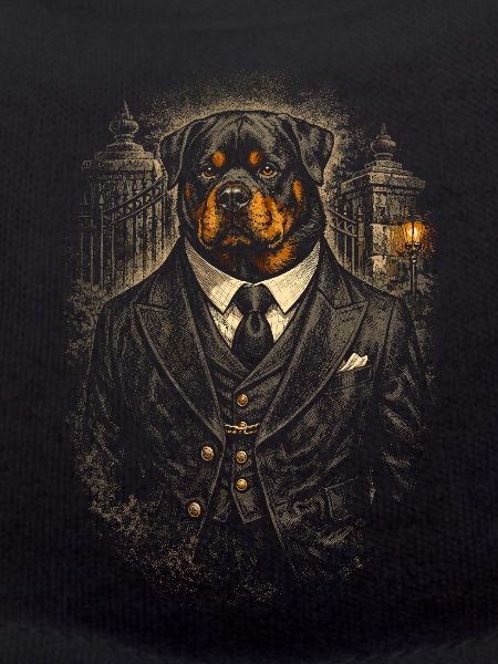 Rottweiler Dog In Mafia
