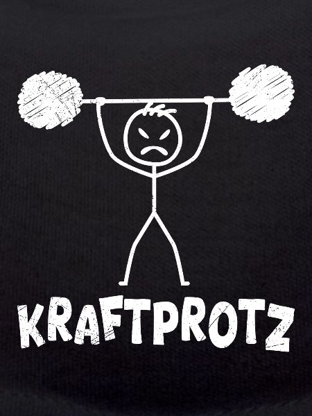 Strichmännchen KRAFTPROTZ Lustiges