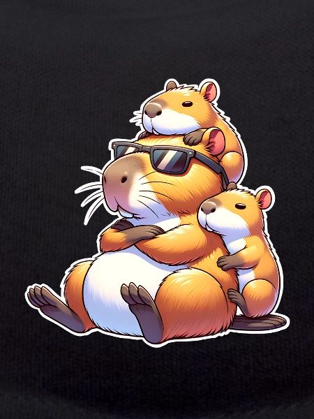 Capybara papa
