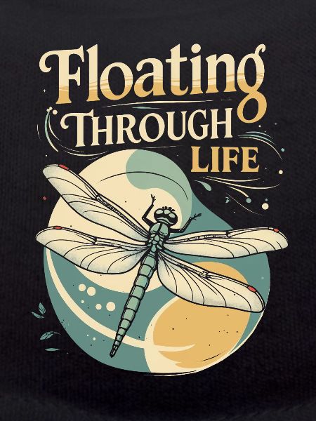 Dragonfly Dragonflies Floating Through Life