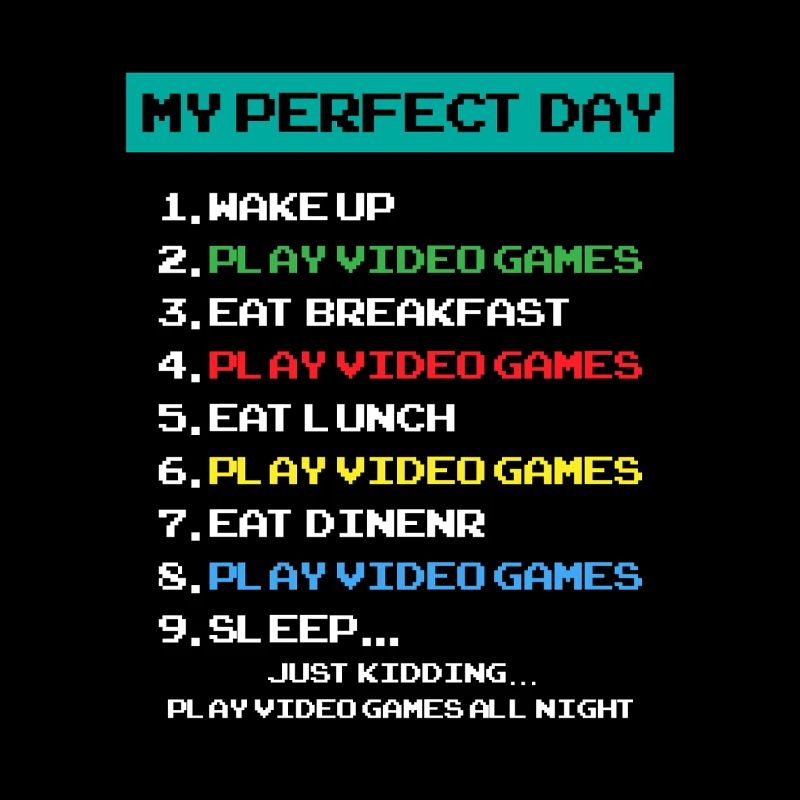 Gamer-Perfekt-Tag