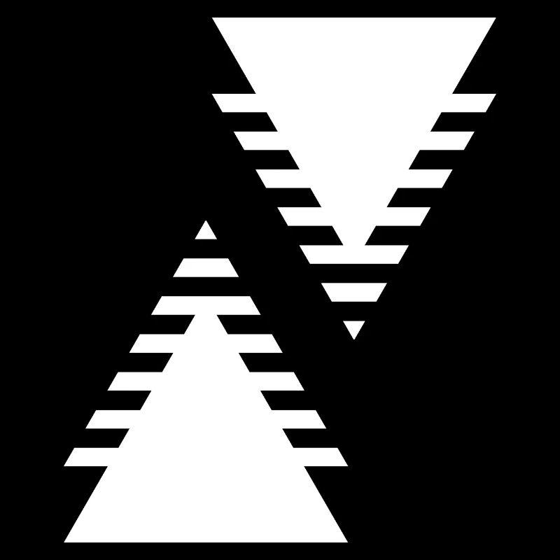 Design der geometrischen Dreiecke