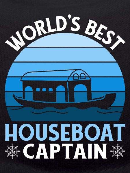 Weltbester Hausboot Kapitän