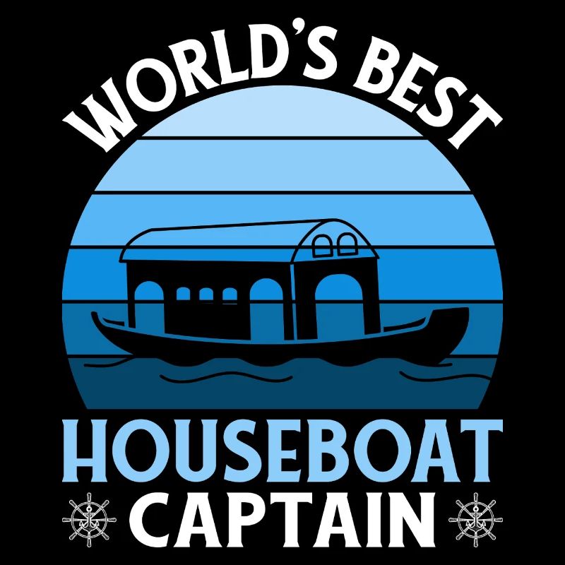 Weltbester Hausboot Kapitän