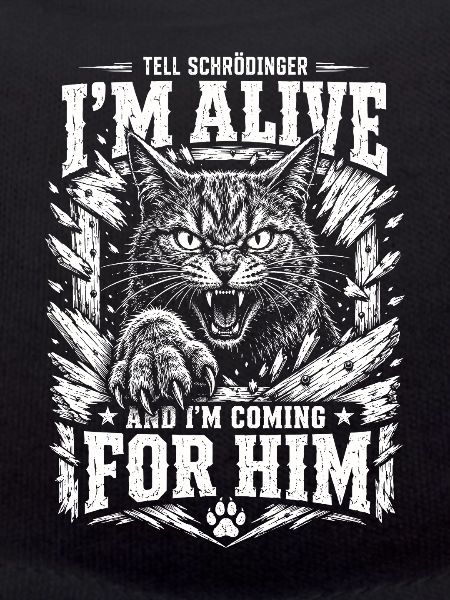 Schrödinger Cat Alive Shirt