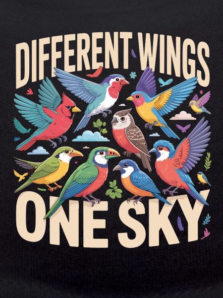 Different Wings One Sky Vogel