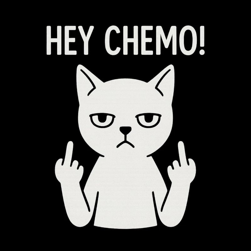 Chat de soutien chimio-chimio-insolent