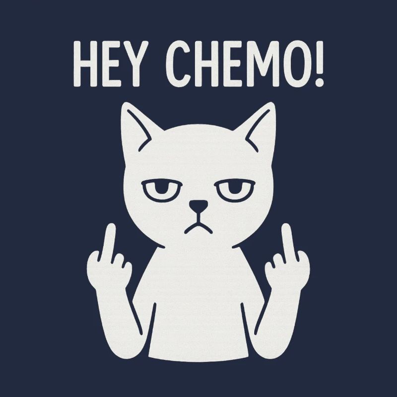 Chat de soutien chimio-chimio-insolent