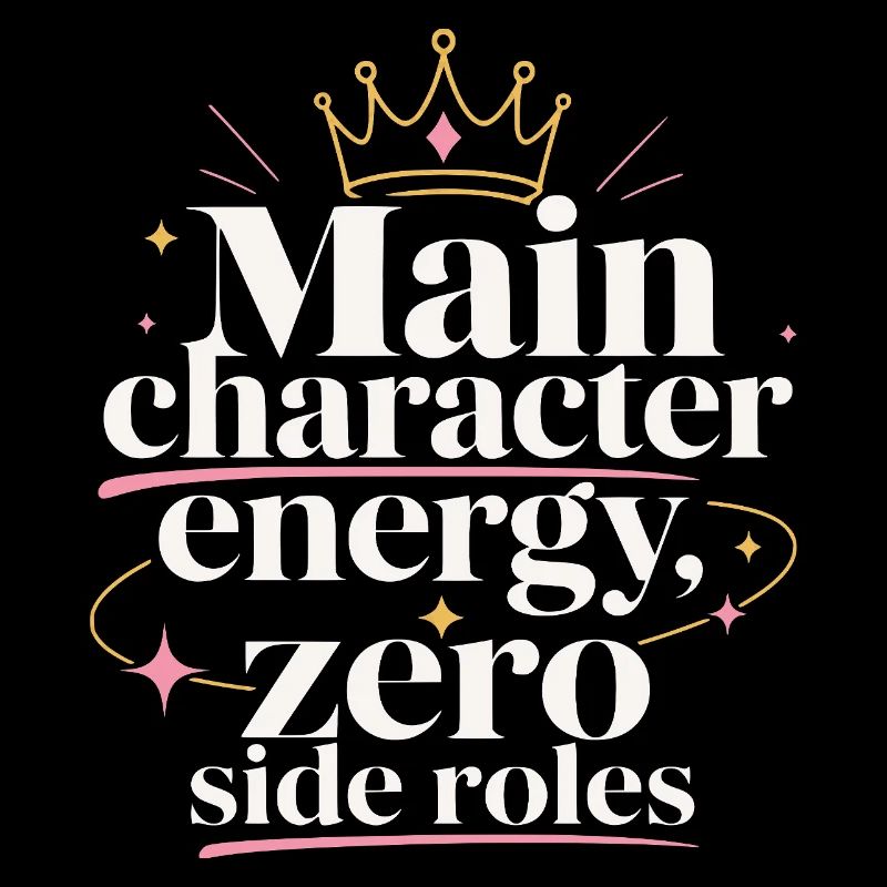 Main Character Energy Crown