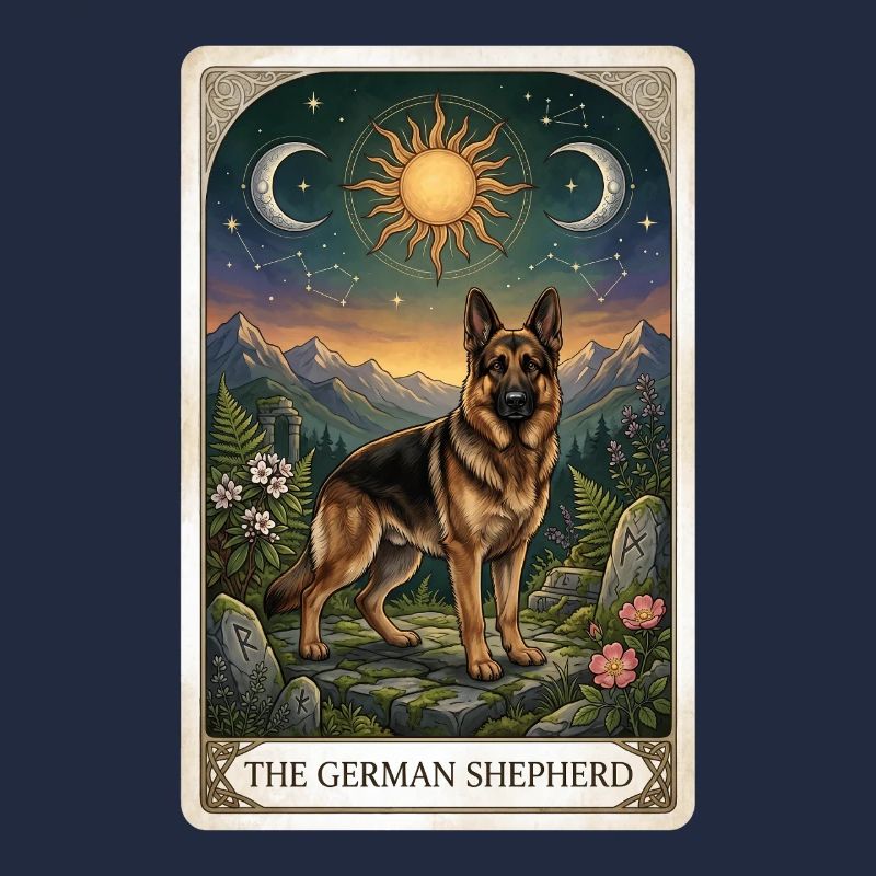 Deutscher Schäferhund Tarot
