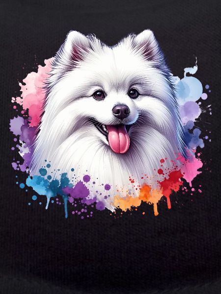 Spitz Pomeranian Motif