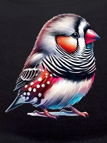Zebrafink Motiv