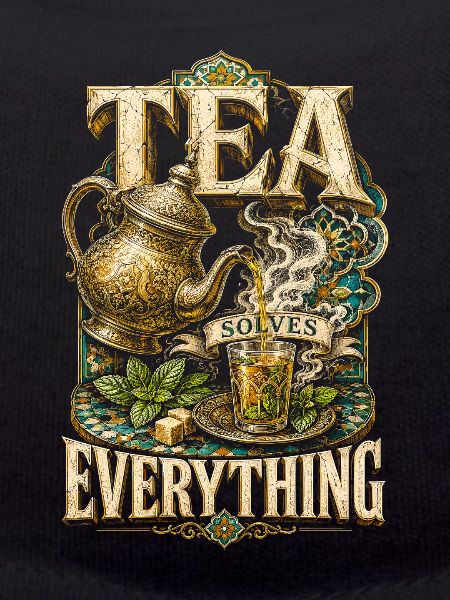 Marokkaner Marokko Tea Solves Everything
