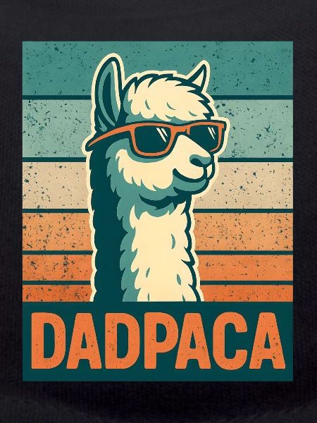 Llama Dadpaca Rétro