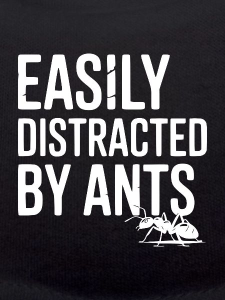 Easily Distracted by Ants