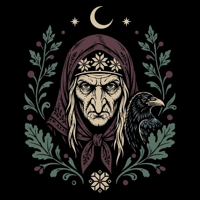 Baba Yaga Raven
