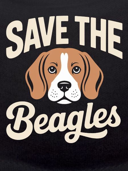 Save the Beagles Beagle Face Tee